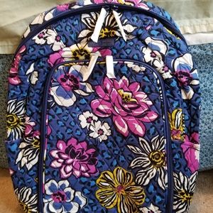 Vera Bradley African Violet Laptop Backpack